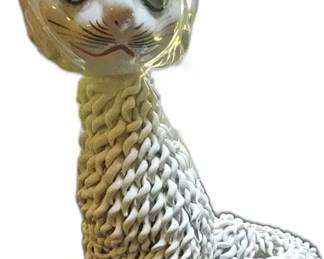 Italian Spaghetti Cat Figurine


