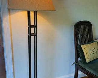 Floor Lamp with Metal Base - 4’10” Tall


