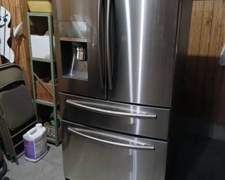 SUPER CLEAN Stainless Steel Refrigerator!!!!