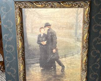 Very nicely framed art!