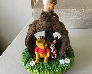 Tiger & Pooh candle topper