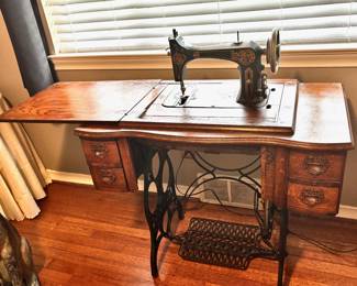 Imperial Eldridge Treadle Sewing Machine