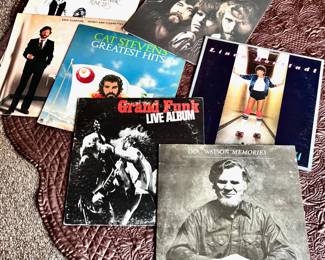 Vintage LP's, Sampling