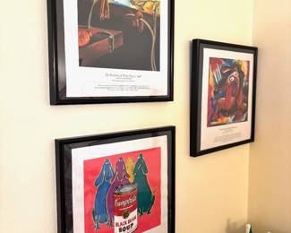 Dachsund Prints--Warhol, Dali, Picasso