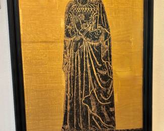 Vintage Brass Rubbing