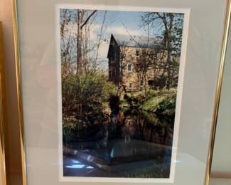 Framed photograph