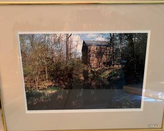Framed photograph