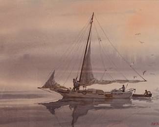 “Chesapeake Bay” by Ray Thorley AWS