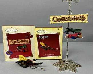 Hallmark Harry Potter Quidditch Ornaments 2pc