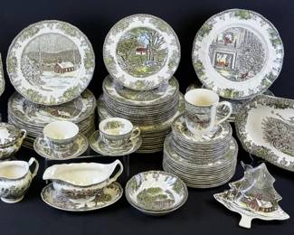 Johnson Bros The Friendly Village Christmas China