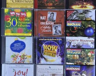 Assorted Christmas CDs