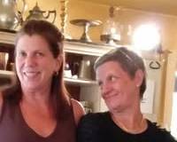 LZ and Donna on the right. At an estate sale in Va 10 years ago.