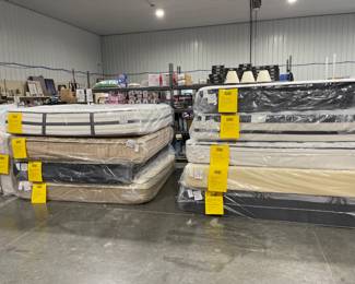 See all mattresses (size, brand, condition, price) here: https://savingk.com/liquidation-popup-mattress-sale/