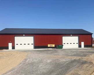 This is at our location north of Norfolk right off Highway 81. Look for the big red shed at the intersection of 850th Road on the east side of the road.