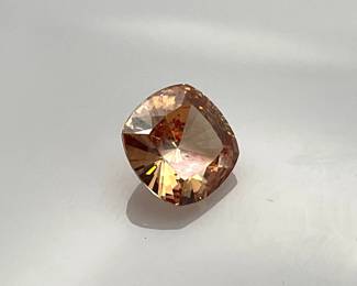 Tourmaline square cut gemstone. 6.5mm x 6.5 mm. 3.90 ctw.
