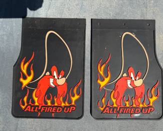 YOSEMITE SAM MUD FLAPS/SPLASH GARDS