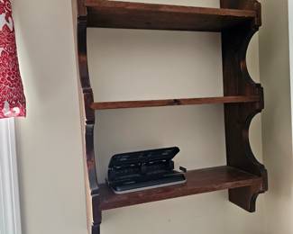 Hanging Shelf, Hole Puncher