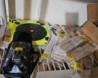 Shooting Targets, Gun Cable Locks, Binocular/Range Finder