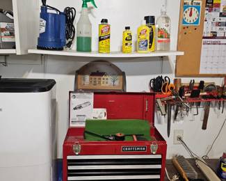 Craftsman Tool Box with Drawers, Workbench Tools