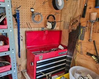 Craftsman Tool Box, Workbench Tools