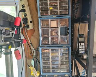 Parts Bins/Drawers, Drill Press