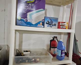 Cleaning Supplies, Fire Extinguisher, AAA Batteries