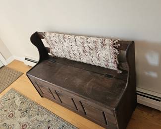 Wooden Storage Bench