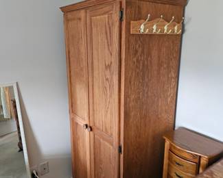 Wood Wardrobe