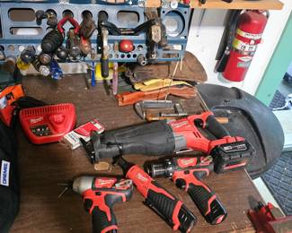 Milwaukee Cordless Tools, Workbench Items