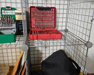 Drill Bit Set, Tool Bag