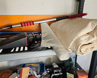 Painting Supplies, Snow Brush, Painter's Tarp/Dropcloth