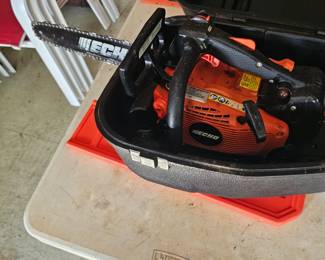 Echo Chainsaw with Case