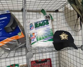 Drill Bits Sets, Weatherstripping, Baseball Capp, Rags