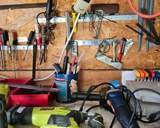 Ryobi Cordless Sawzall, Workbench Tools, Right Angle Drill