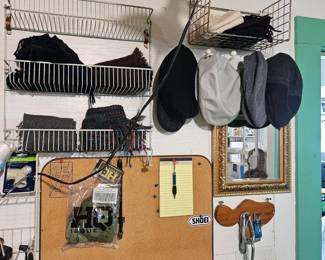 Hats, Clamps, Spring Clips 