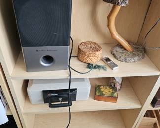Subwoofer, Sentry Safe, Desk Lamp