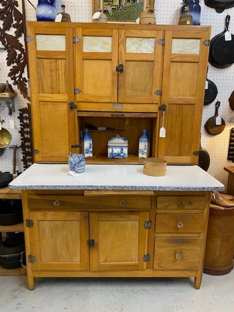 Oak Kitchen Cabinet-SOLD