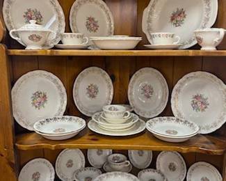 46 pc. French Saxon China Co. Dishes