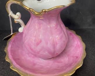 Royal Crown Bowl & Pitcher
