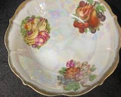 Lusterware Serving Bowl