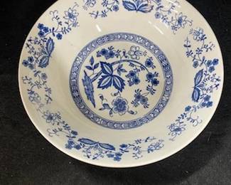 Blue Onion Serving Bowl