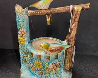 Porcelain Well w/Birds- Belgium