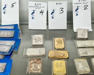 1 ounce silver bars