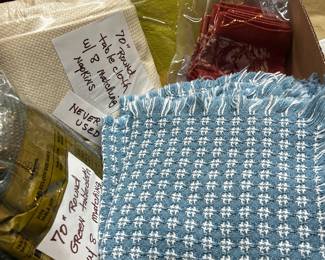 Table Clothes and Napkins