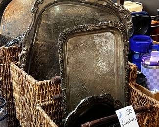 Silverplate Trays
