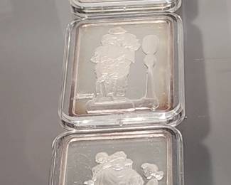 1oz 999 silver art bar