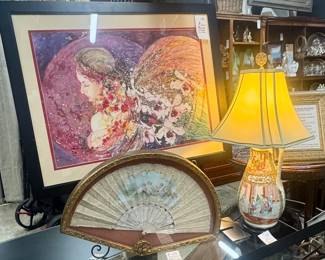 Signed lithograph by John Bunker