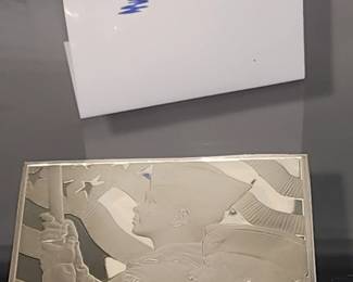 999 silver art bar