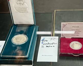 Collectible silver coins