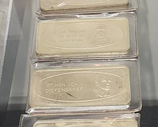 1oz 999 silver art bar